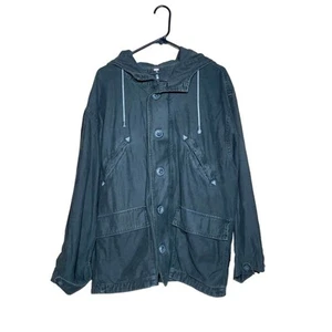 Free People Joshua tree giacca utility con cappuccio. Carico oversize. Nero donna XS - Foto 1 di 4