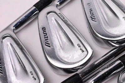 Mizuno MP-60 Irons / 4-PW / Regular Flex Dynamic Gold R300 Shafts - Image 1 of 4