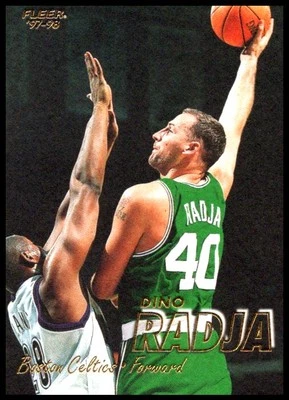 1997 Dino Radja Fleer BASKETBALL #40 Boston Celtics - Image 1 of 2