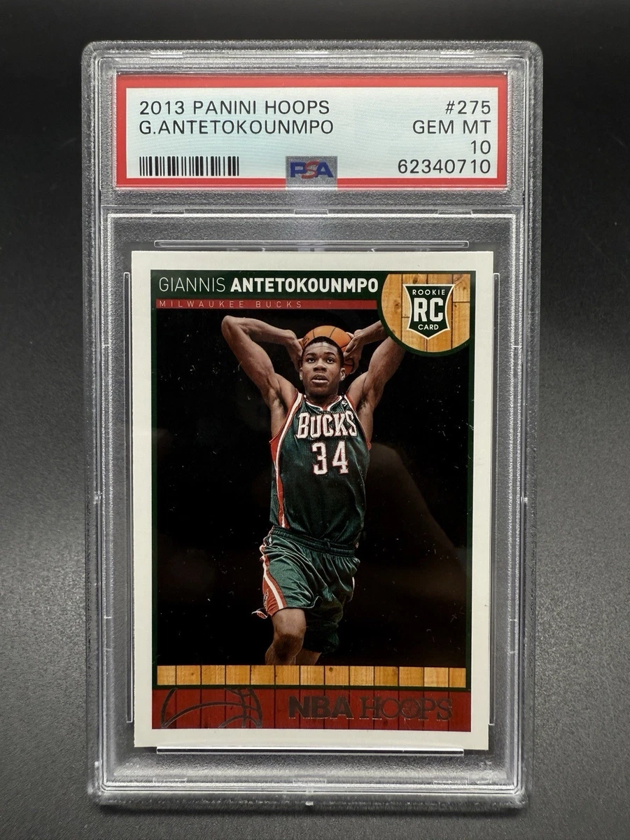 Giannis Antetokounmpo Professional Sports 10 Graded Basketball