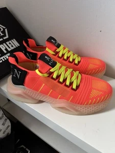 Philipp Plein Runner Iconic Zapatillas bajas Reino Unido 9 UE 44 - Imagen 1 de 8