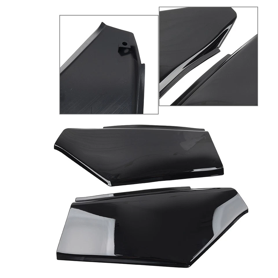 Left Right Side Covers Panels Glossy Black For Honda GL1500 Goldwing 1988-2000 Foto 1 de 4