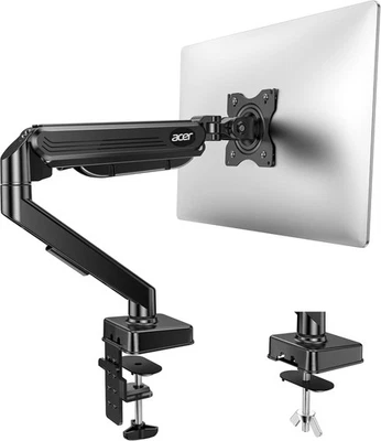 Acer Single Monitor Arm Desk Mount for 17-34 Inch Screen, Gas Spring Monitor Arm - Image 1 of 4