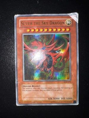 Yu-Gi-Oh! Slifer the Sky Dragon (Ultra Rare) GBI-001 1st Edition - Image 1 of 4