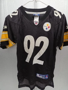 Pittsburgh Steelers - James Harrison - Youth Jersey - Size Medium - RbK - Sewn - Picture 1 of 5