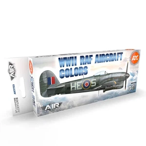 AK Interactive 3rd Gen Aircraft Paint Set - WWII RAF Flugzeugfarben Set - Bild 1 von 2