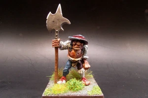 OOP Citadel / Warhammer / Marauder Metal Chaos MM41/5 Ogre With Halberd - Picture 1 of 2