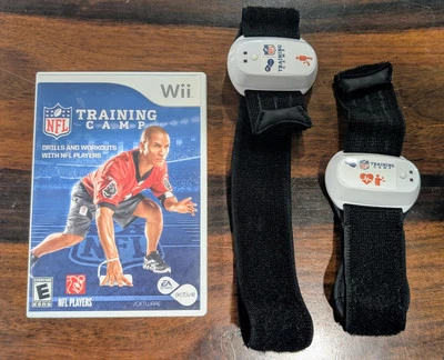 EA Sports Active: NFL Training Camp (Nintendo Wii, 2010) w/ Leg & Arm Sensors - Image 1 of 4
