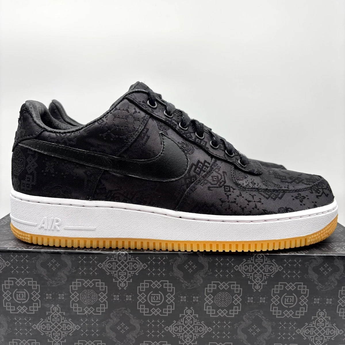 Preços baixos em Nike Air Force 1 Low Black Red | eBay
