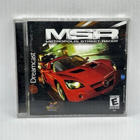 Metropolis Street Racer (Sega Dreamcast, 2001) Complete CIB