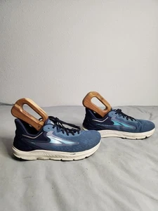 Altra Torin 6 Shoes Mens Size 9.5 Blue Athletic Running Sneakers AL0A7R6T419 EUC - Picture 1 of 9