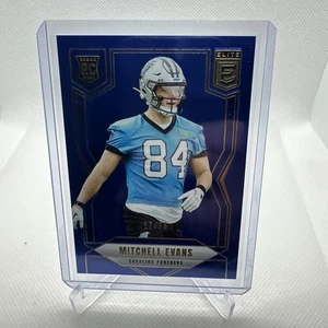 Donruss Elite Mitchell Evans RC 2025 azul/75 Carolina Panthers - Imagen 1 de 2