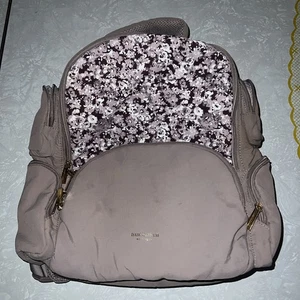Gebrauchter Rucksack/Laptop Floral Isaac Mizrahi Flieder - Bild 1 von 11