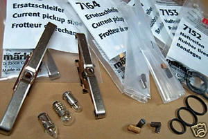 48pcs for Märklin locomotives track H0: replacement & wear parts set #ET2