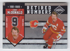 2010-11 PANINI LIMITED LANNY McDONALD /199 RETIRED NUMBERS #20 Insert Flames