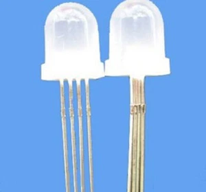 10MM RGB Common Cathode/Anode 4-Pin LED Light Emitting Diode Ultra-bright - Picture 1 of 1