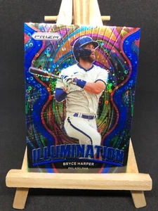 BRYCE HARPER 2022 PRIZM BLUE /199 BASEBALL CARD #IL-15 - PHILADELPHIA PHILLIES - Picture 1 of 2