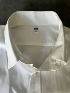 Uniqlo Non Iron White Dress Shirt Mens XL - Picture 1 of 4