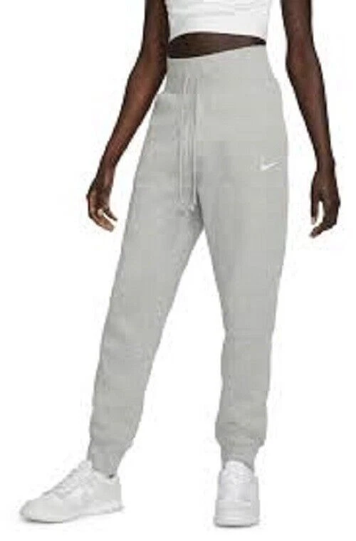 Nike Women's Sportswear Phoenix High-Waisted Joggers Size M - Grey (DQ5688-063)