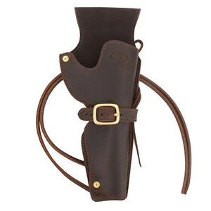WAYNE'S DOG Leather Revolver Holster Cover for .38 .357 Caliber .22LR Ruger - Picture 1 of 45