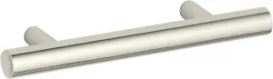 Kohler K-14485-SN Purist 3 Inch Ctr-to-Ctr Bar Cabinet Pull Polished Nickel - Picture 1 of 5