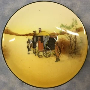 Royal Doulton Coaching Saucer Only John Peel #5 - Picture 1 of 2