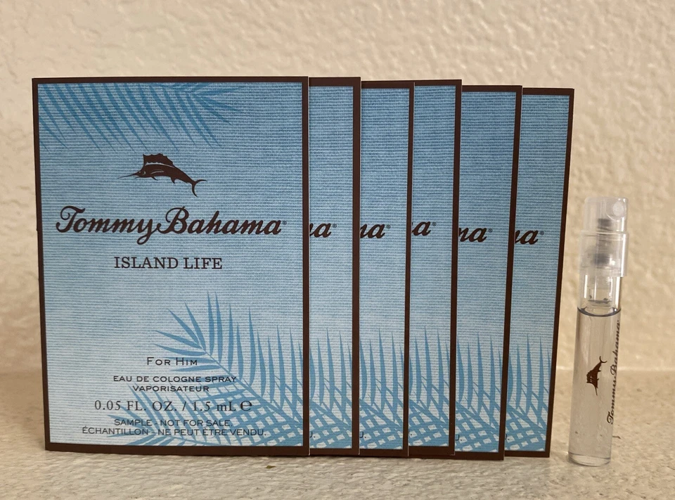 Tommy Bahama Island Life perfume muestra spray 6x1,5 ml como fotos Foto 1 de 2