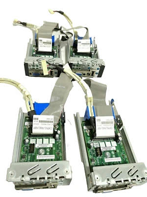 X4 INTEL FRONT PANEL BOARD ASSEMBLY E30020-302 CABLES CONTROL 6017B0055002  - Image 1 of 4