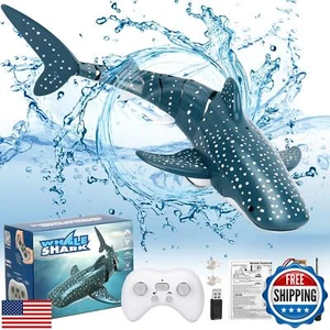 Remote Control Shark Toys, 1:18 Scale High Simulation RC Shark Fish Toys for - Picture 1 of 5