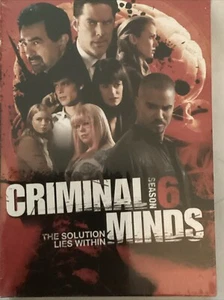 Criminal Minds: Season 6 CBS Series Crime TV Profilers New And Factory Sealed - Picture 1 of 4