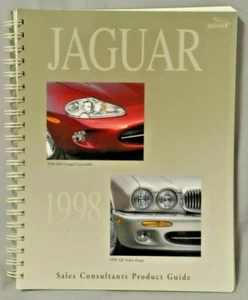 Jaguar 1998 Full Line Product Guide Spiral Bound for Dealers - Picture 1 of 4