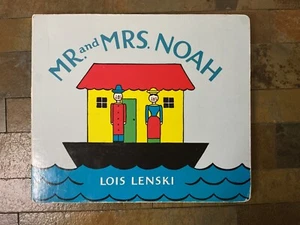 Mr. and Mrs. Noah by Lois Lenski 2005 Oversize Board Book Random House Childrens - Picture 1 of 10