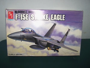 F-15E STRIKE EAGLE MCDONNELL DOUGLAS AMT ERTL 1/72 MODEL KIT #8830 - Picture 1 of 4