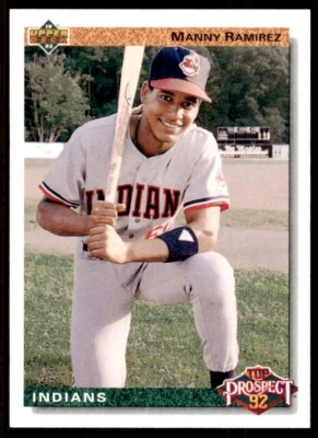 1992 Upper Deck #63 Manny Ramirez RC - Image 1 of 2
