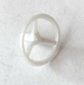 Corgi 1139 1144 1146 1148 1151 Scammell Steering Wheel replacement silver - Foto 1 di 3