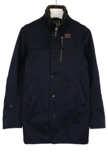 G-STAR Weather Doonray Trench Jacket Men's SMALL Double Closure Pockets - Picture 1 of 16