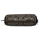 Bolster Cushion Cover Brocade Jacquard 75 X 37 Cm Cylinder Indian Pillow Case