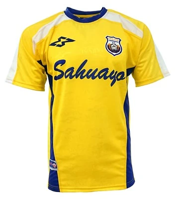 Sahuayo Adult Men Soccer Jersey Yellow by Marval 100% Polyester