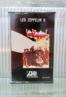 Vintage. LED ZEPPELIN II. 1969. Atlantic Records. Cassette Tape. - Image 1 of 4