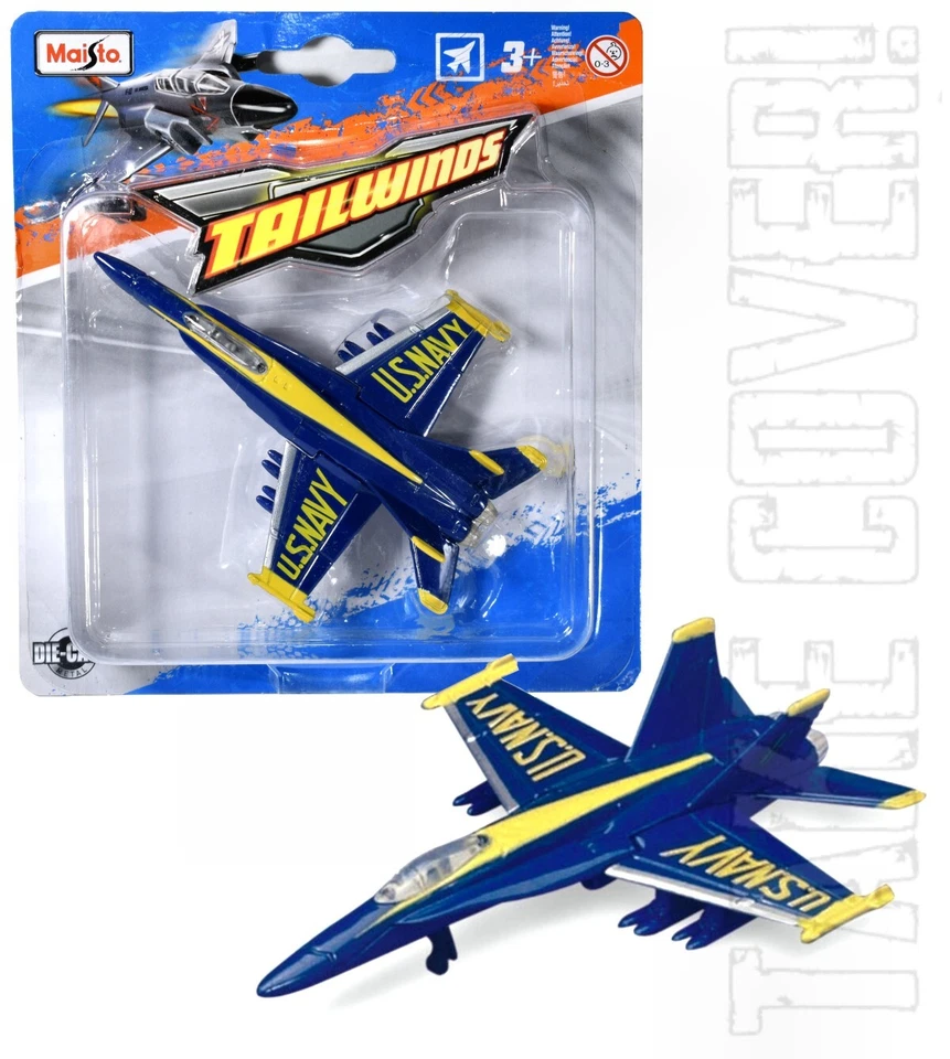 Maisto Tailwinds - F/A-18 Hornet - US Navy Blue Angels - Diecast Aircraft Toy - Image 1 of 1