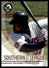 2004 Grandstand Southern League Prince Fielder Huntsville Stars #NNO