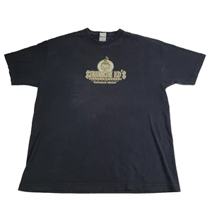 Rare Vintage Shrunken Ed's Voodoo Lounge T-shirt XL Beefbone Bisque - Picture 1 of 6