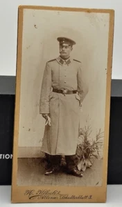 German Soldier Officer 1890 Pre WWI Cabinet Card - Picture 1 of 2