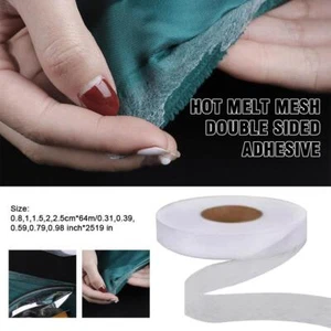 Iron On Hemming Tape Stitch Witchery Tape Sewing Tape Fabric Tape No Sew USS - Picture 1 of 29