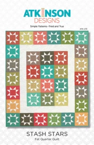 Atkinson Designs - STASH STARS - quilt pattern - Picture 1 of 1