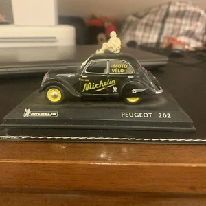 Official Michelin Collection 1:43 Diecast Detailed Model Peugeot 202 - Used VGC - Picture 1 of 5