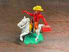 Timpo 1St Series Cowboy Mounted - Wild West - 1960'S
