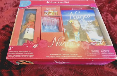 American Girl Nanea Mitchell Mini Doll & Book Set EUC - Image 1 of 3