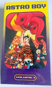 ASTRO BOY VOL.1-ENGLISH LANGUAGE VERSION-MANGA-VHS TAPE - Picture 1 of 3