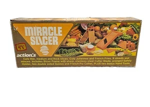 ORIGINAL Miracle SCHNEIDER Mandoline in Box NEU Vintage 1984 - Bild 1 von 12